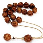 Αρωματικό κομπολόι από Μοσχοκάρυδο φυσικό χρώμα JUN 10