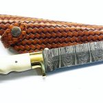 Δαμασκηνό μαχαίρι με λαβή από κόκκαλο KL 02