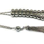 Κομπολόι μεταλλικό με αλυσίδα  MET 3