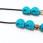 Μπεγλέρι από Τυρκουάζ Χαολίτη νεκροκεφαλή BEG 46