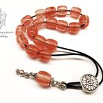 Κομπολόι από Χαλαζία φράουλα (Quartz) STO 11