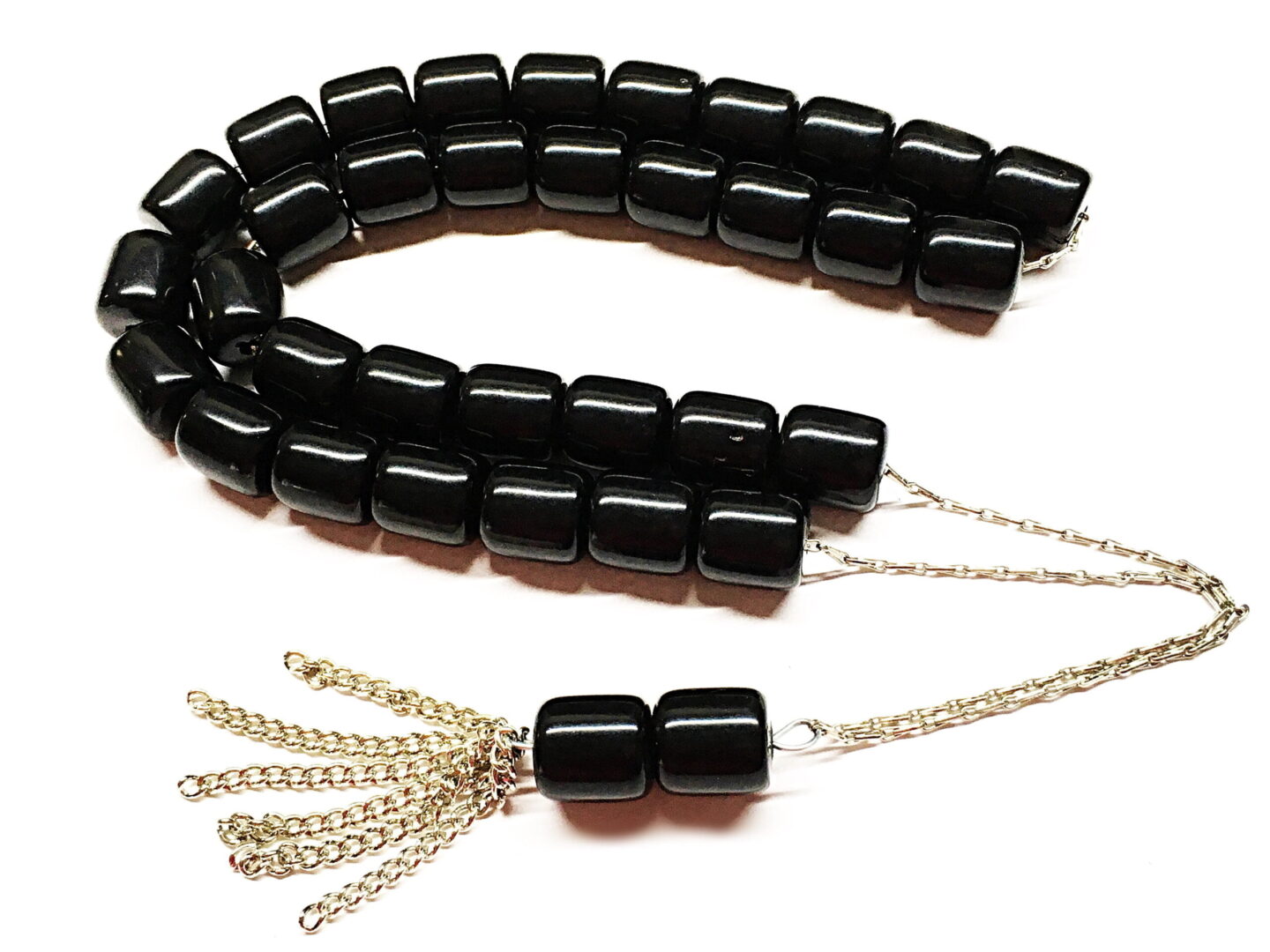 Κομπολόι από ρητίνη με αλυσίδα 33 χάντρες