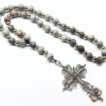 Προσευχητάρι 33 χάντρες από καρπό Δάκρυ της Παναγίας TEAR 12