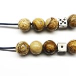 Μπεγλέρι από Ίασπις απολιθωμένο ξύλο  BEG 45