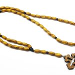 Ροζάριο λαιμού ξύλινο ROS 8