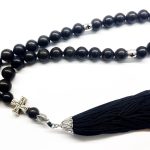 Προσευχητάρι 33 χάντρες από Έβενο CROS 1