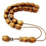 Αρωματικό κομπολόι από  Ελληνικό ξύλο ελιάς GR 10