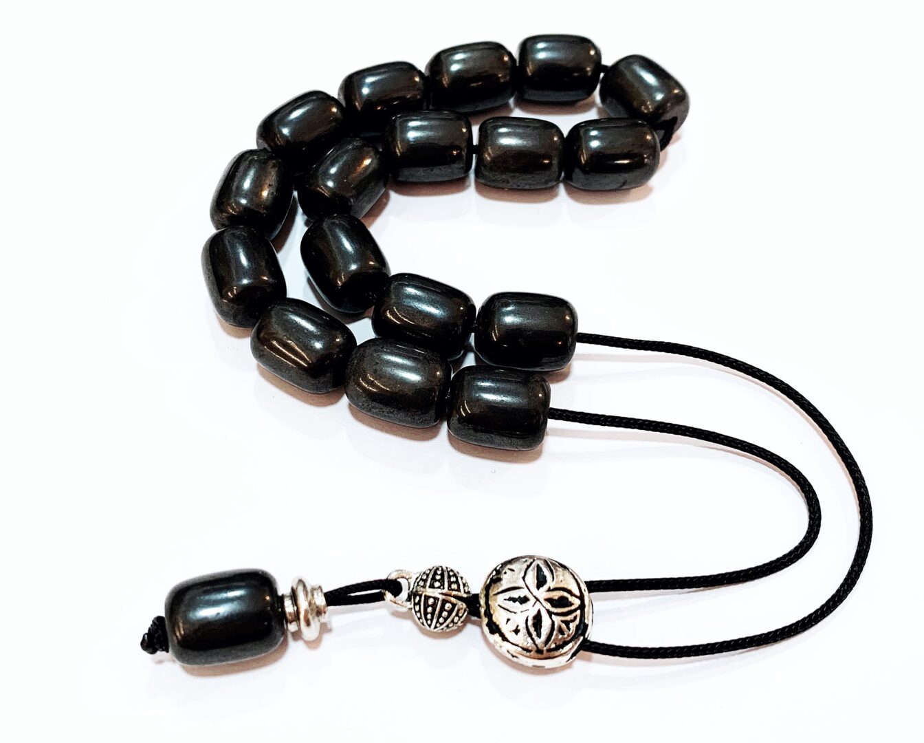 img_1097 Κομπολόι από Αιματίτη βαρελάκι STO 14 - Image 1