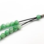 Μπρελόκ μίνι κομπολογάκι από Αμαζονίτη KEY 8