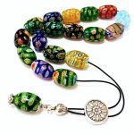 Κομπολόι από Γυαλί με τεχνική Millefiori STO 68