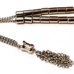 Μεταλλικό κομπολόι με αλυσίδα MET 5