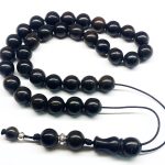 Κομπολόι 33άρι από Έβενο στρογγυλό EBO 28