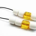 Μπεγλέρι από Ρητίνη σε λευκό και κίτρινο χρώμα BEG 48