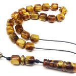 Κομπολόι από Κεχριμπάρι πρεσαριστό PAMB 145