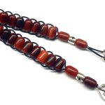 Μονολόι από Κέρατο νεροβούβαλου βαμμένο μπορντό MONO 7