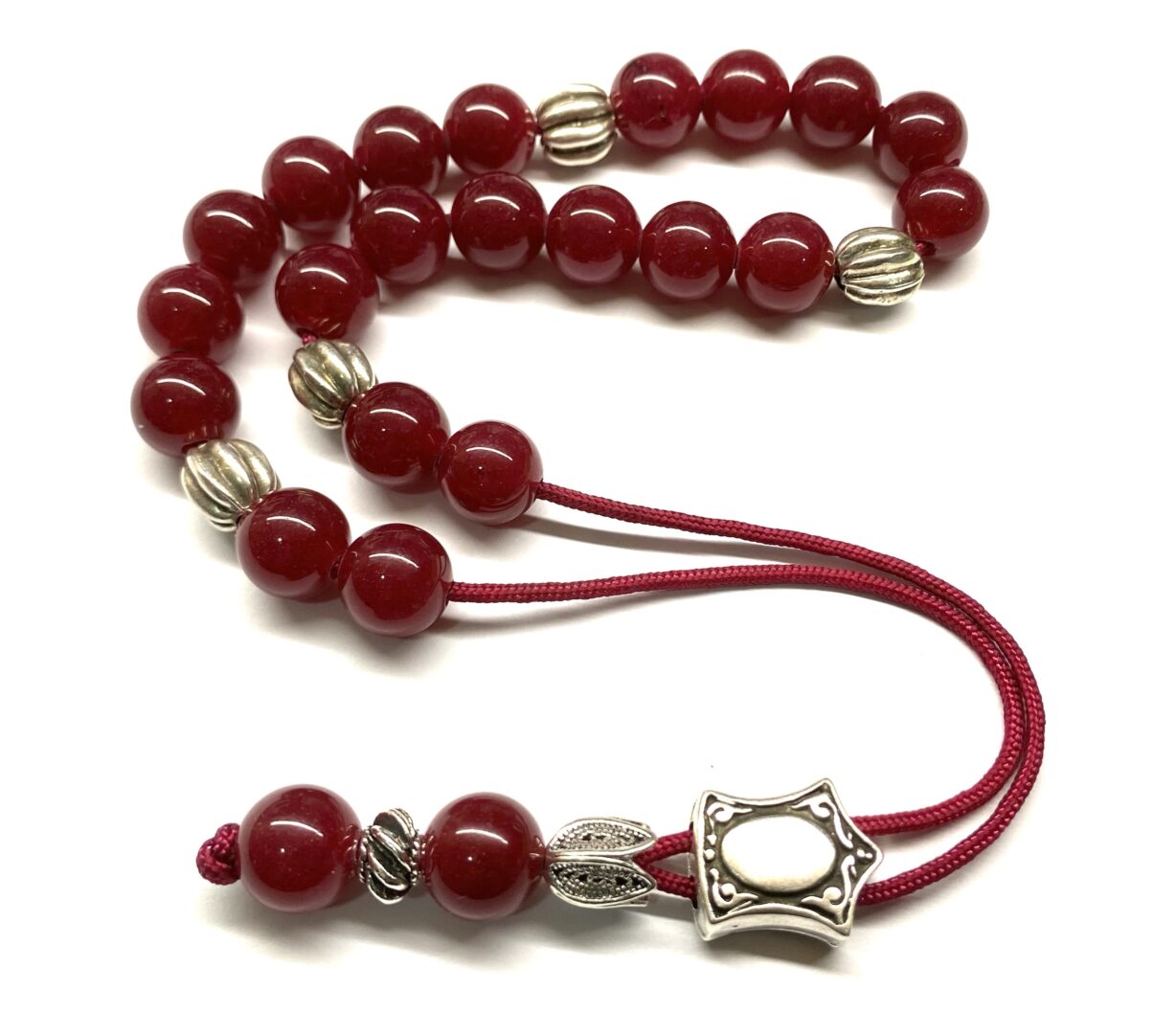 img_3873-2 Κομπολόι από Νεφρίτη ρουμπινί STO 220 - Image 1