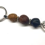 Μπρελόκ αρωματικό από Μοσχοκάρυδο πολύχρωμο KEY 12