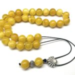 Κομπολόι από ατόφιο Κεχριμπάρι Βασιλικό AMB 285