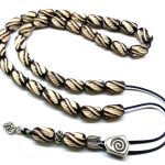 Κομπολόι 33άρι από Κόκκαλο καμήλας σκαλιστό και βαμμένο CB 25