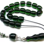 Κομπολόι από Μαστίχα Αιγύπτου νέας κοπής πράσινη MAS 205