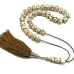 Κομπολόι 33άρι από Κόκκαλο καμήλας σκαλιστό με φούντα CB 35