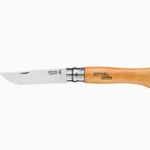 Σουγιάς OPINEL Νο9 από Carbon και λαβή από ξύλο οξυάς OPC 9