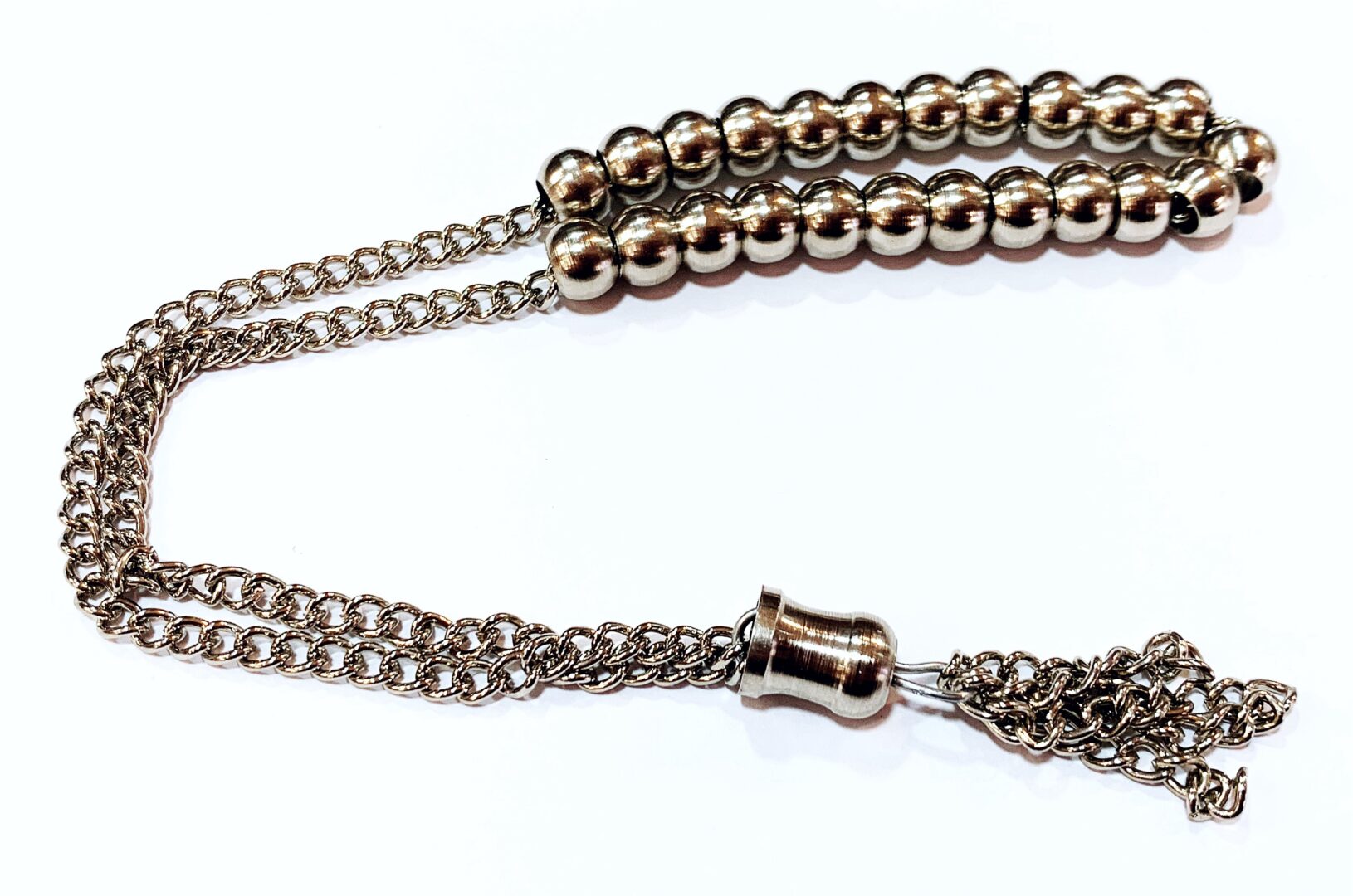 img_3906.jpeg Μεταλλικό κομπολόι με αλυσίδα MET 2 - Image 1