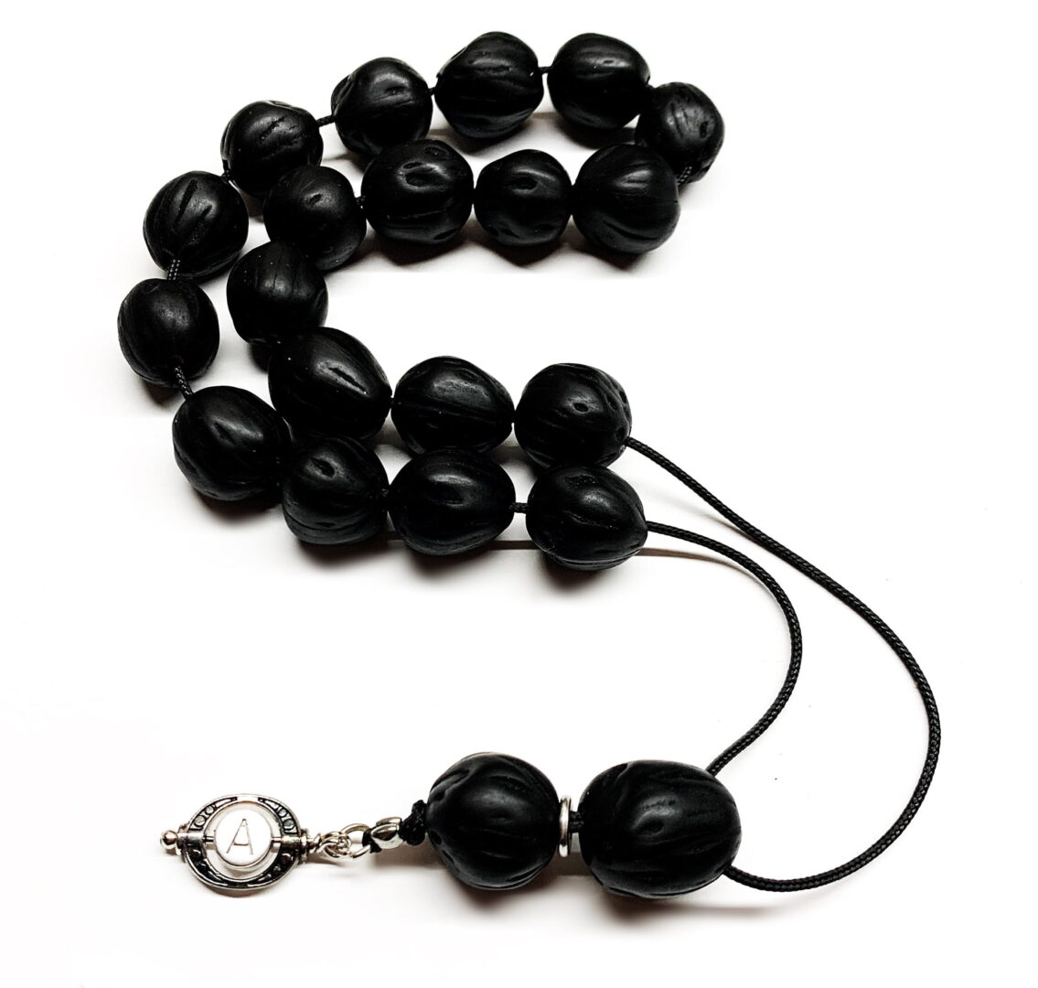 Αρωματικό κομπολόι από Μοσχοκάρυδο μαύρο