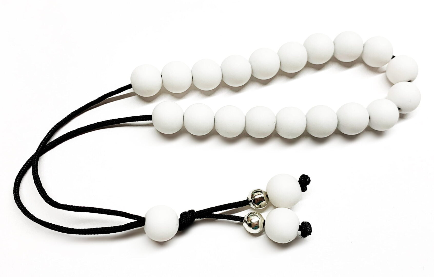 Κομπολόι μπομπονιέρας από Ρητίνη ματ