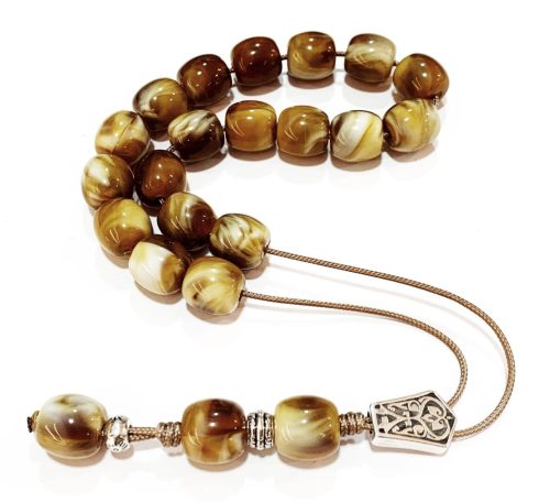 Κομπολόι από Ρητίνη μελί